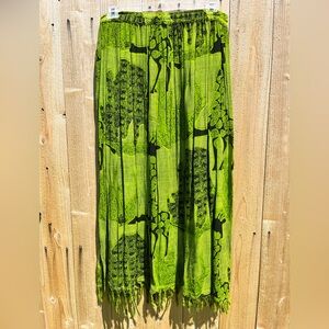 Ruby N Style - Green & Navy Skirt